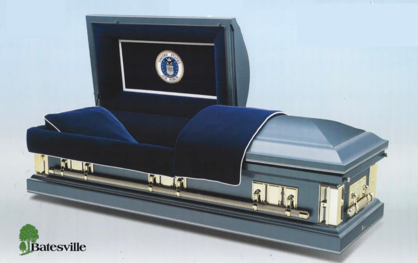 U.S. Air Force memorial casket