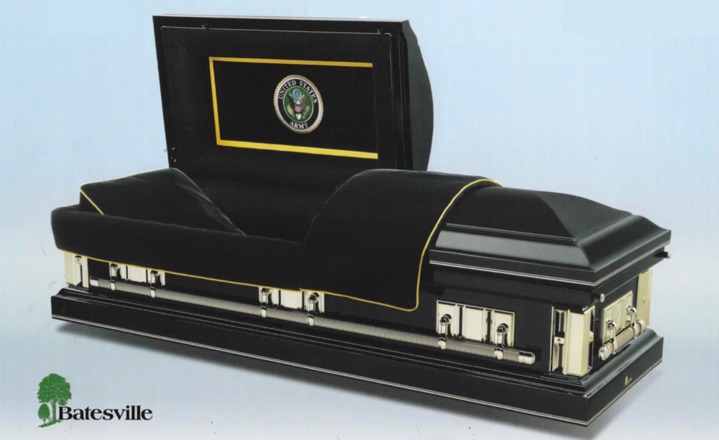 U.S. Army memorial casket